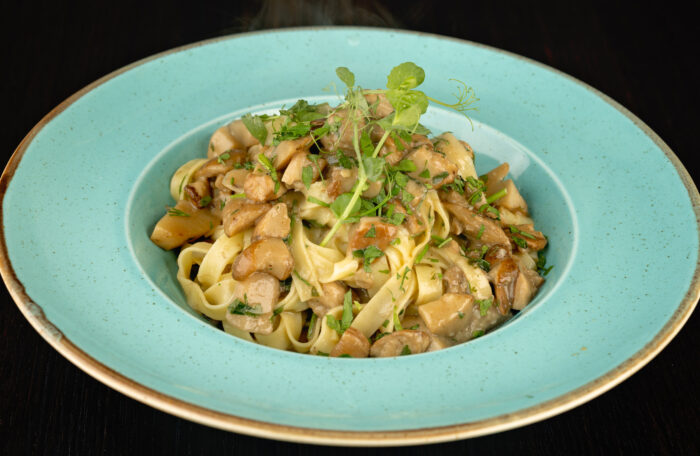 Tagliatelle con porcini 